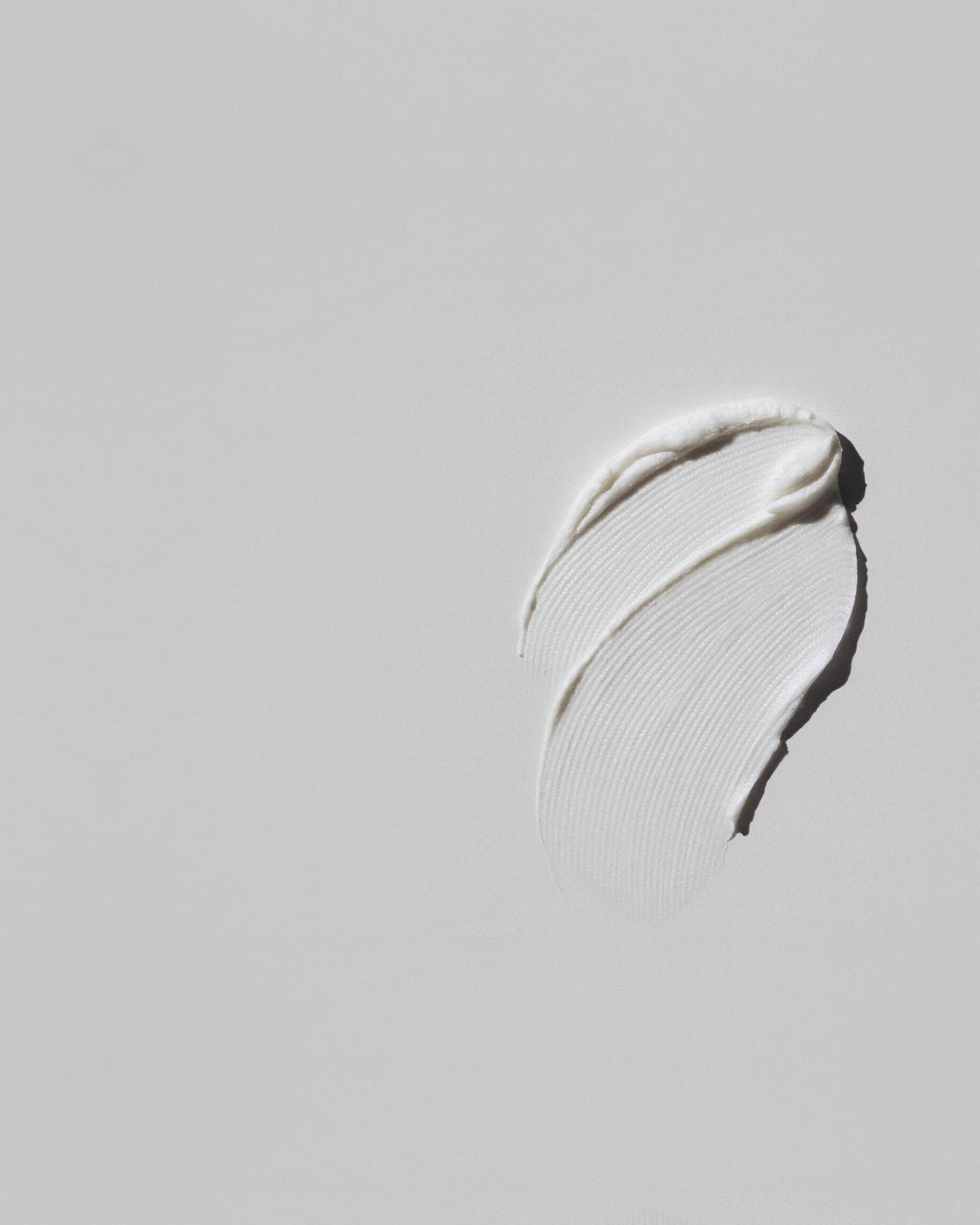 A swatch of Face Cream showing its rich texture
