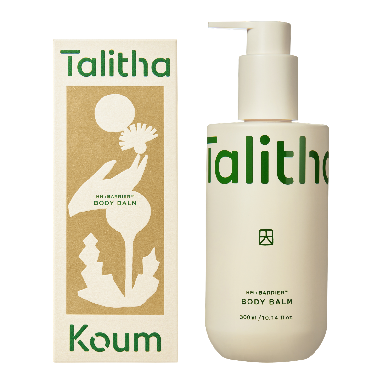 Body Balm bottle and carton