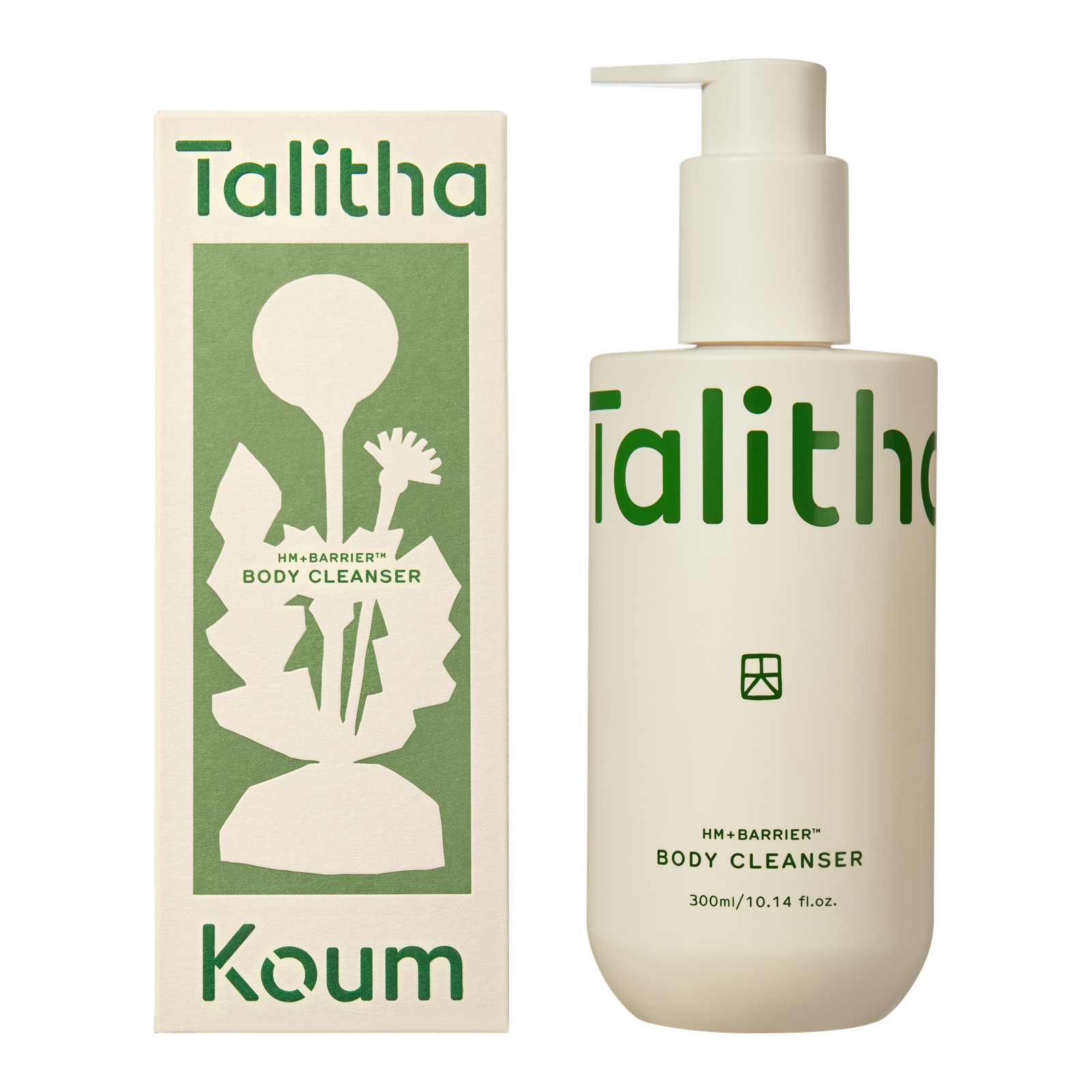 Body Cleanser bottle and carton